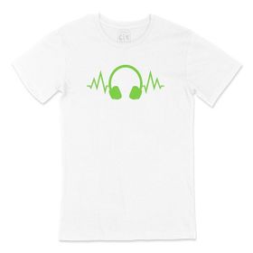 Cix Yeşil Kulaklık Beyaz T-shirt