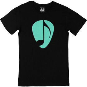 Cix Yeşil Nota Siyah T-shirt