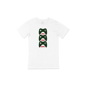 Cix Yeşil Own Your Game Beyaz Erkek T-shirt