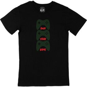 Cix Yeşil Own Your Game Siyah T-shirt