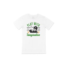 Cix Yeşil Play Your Imagination Beyaz T-shirt