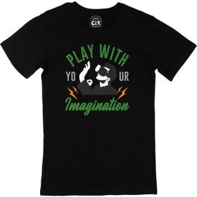 Cix Yeşil Play Your Imagination Siyah T-shirt