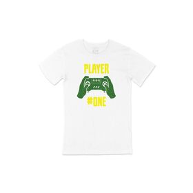 Cix Yeşil Player One Beyaz T-shirt