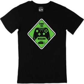 Cix Yeşil Start The Mission Siyah T-shirt