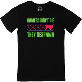 Cix Yeşil They Respawn Siyah T-shirt