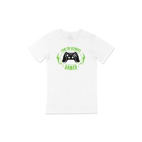 Cix Yeşil Ultimate Gamer Beyaz T-shirt