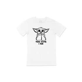 Cix Yoda Too Cute Beyaz Tişört