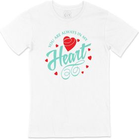Cix You Are Always In My Heart Beyaz T-shirt