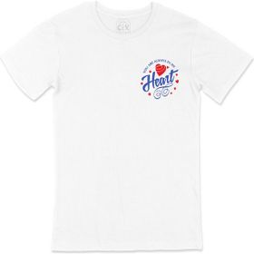 Cix You Are Always In My Heart Beyaz T-shirt