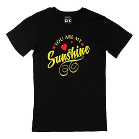 Cix You Are My Sun Shine Siyah T-shirt