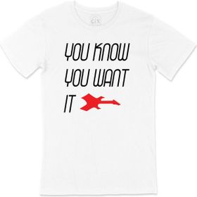 Cix You Know You Want It Beyaz T-shirt