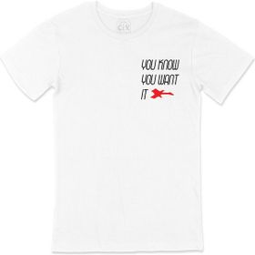 Cix You Know You Want It Beyaz T-shirt