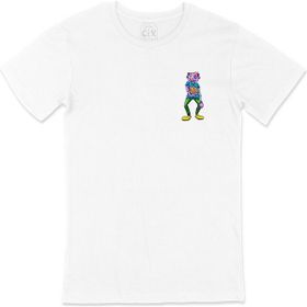 Cix Zombies Boy Cep Logo Tasarımlı Beyaz T-shirt