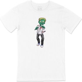Cix Zombies Son Beyaz T-shirt