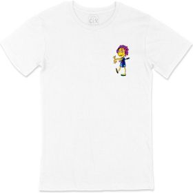 Cix Zombies Woman Beyaz T-shirt