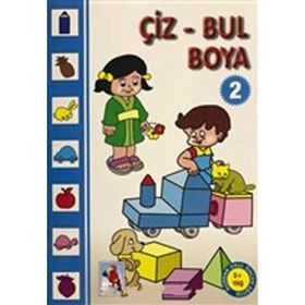 Çiz - Bul Boya 2 Kollektif Nurdan Yayınları