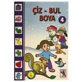 Çiz - Bul Boya 4 Kollektif Nurdan Yayınları