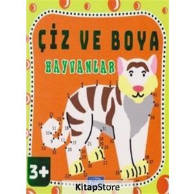 Çiz ve Boya Hayvanlar 3 Yaş Kollektif Parıltı Yayıncılık