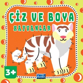 Çiz ve Boya Hayvanlar 3 Yaş Kollektif Parıltı Yayıncılık