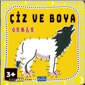 Çiz ve Boya Orman 3 Yaş Kollektif Parıltı Yayıncılık
