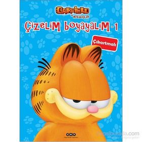 Çizelim Boyayalım 1 - Garfield ile Arkadaşları Çıkartmalı - kollektif