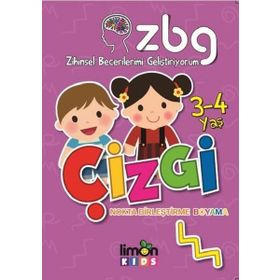 Çizgi 3 - 4 Yaş - Zihinsel Becerilerimi Geliştiriyorum - Kolektif