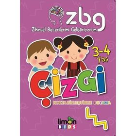 Çizgi 3 - 4 Yaş - Zihinsel Becerilerimi Geliştiriyorum - Kolektif