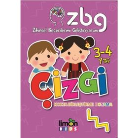 Çizgi 3 - 4 Yaş - Zihinsel Becerilerimi Geliştiriyorum - Kolektif