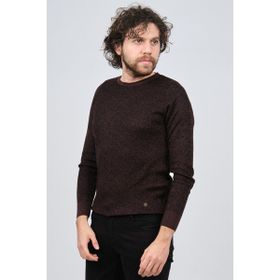 Çizgi 42554255 Bordo Erkek Kazak