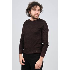 Çizgi 42554255 Bordo Erkek Kazak