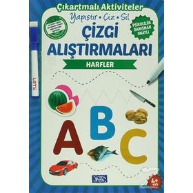Çizgi Alıştırmaları - Harfler - Ülkü Unsu