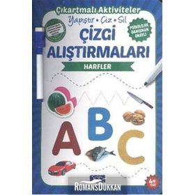 Çizgi Alıştırmaları - Harfler - Ülkü Unsu