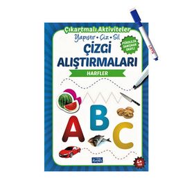 Çizgi Alıştırmaları - Harfler - Ülkü Unsu