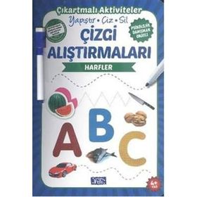Çizgi Alıştırmaları - Harfler - Ülkü Unsu