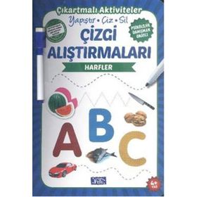 Çizgi Alıştırmaları - Harfler - Ülkü Unsu