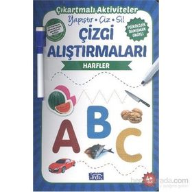 Çizgi Alıştırmaları - Harfler - Ülkü Unsu