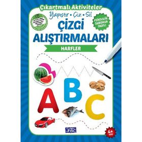 Çizgi Alıştırmaları - Harfler - Ülkü Unsu