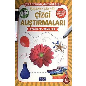 Çizgi Alıştırmaları Renkler - Şekiller - Ülkü Unsu