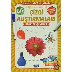 Çizgi Alıştırmaları Renkler - Şekiller - Ülkü Unsu