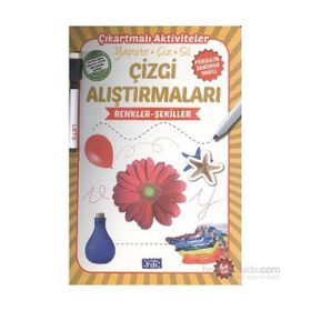 Çizgi Alıştırmaları Renkler - Şekiller - Ülkü Unsu