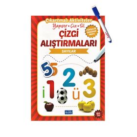 Çizgi Alıştırmaları - Sayılar - Ülkü Unsu