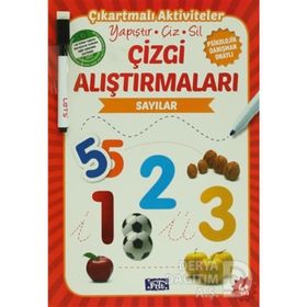 Çizgi Alıştırmaları - Sayılar - Ülkü Unsu