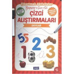 Çizgi Alıştırmaları - Sayılar - Ülkü Unsu