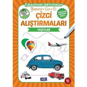 Çizgi Alıştırmaları - Taşıtlar - Ülkü Unsu
