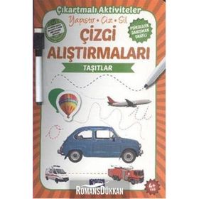 Çizgi Alıştırmaları - Taşıtlar - Ülkü Unsu