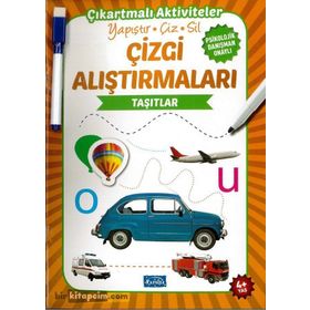 Çizgi Alıştırmaları - Taşıtlar - Ülkü Unsu