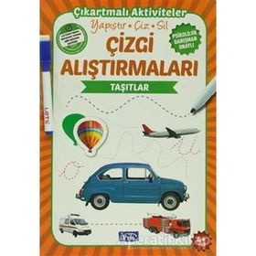 Çizgi Alıştırmaları - Taşıtlar - Ülkü Unsu