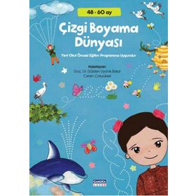 Çizgi Boyama Dünyası Çamlıca Çocuk Yayınları