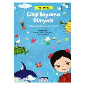 Çizgi Boyama Dünyası Çamlıca Çocuk Yayınları
