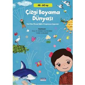 Çizgi Boyama Dünyası - Gülden Uyanık Balat Ceren Çokyüksel Dr. Gülden Uyanık Balat